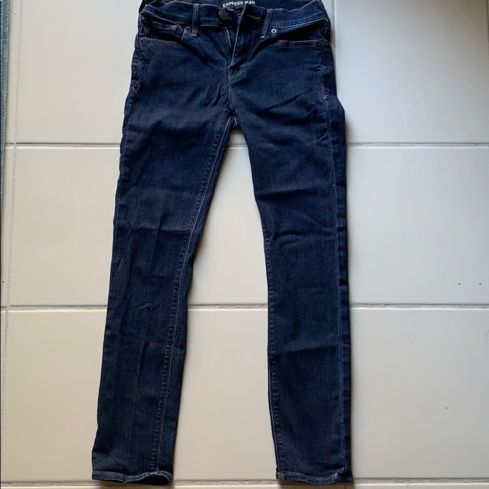 Express Mid-rise Skinny Jeans - Picture 4 of 5